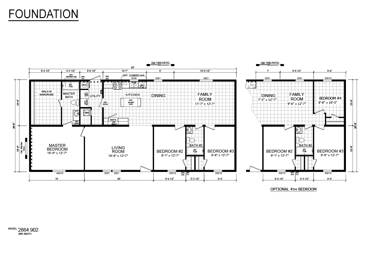 Foundation Sectional 2864902 by Redman Homes Topeka
